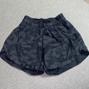 LULULEMON TRACK THAT 3 INCH SHORTS SIZE 0